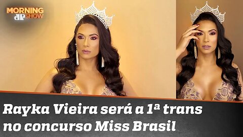 Uma modelo trans no Miss Brasil