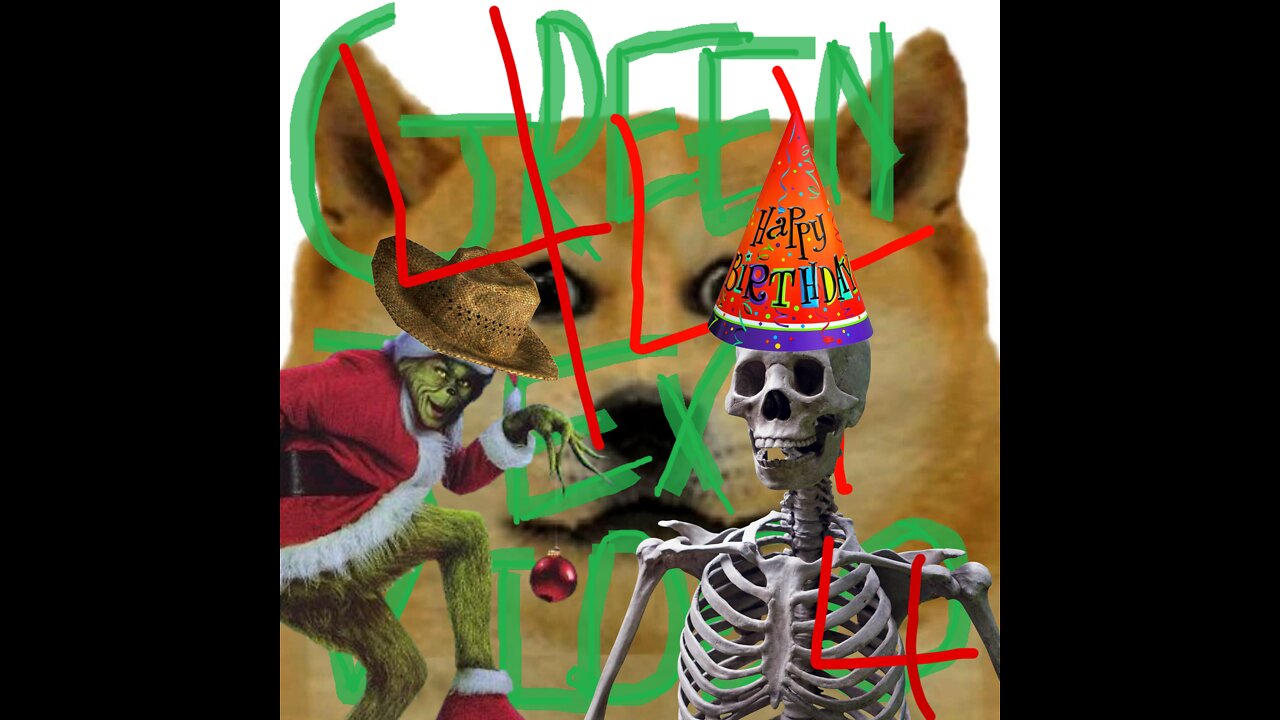 Cotton Eye Joe, The Birthday Skeleton, and Sexy Grinch!