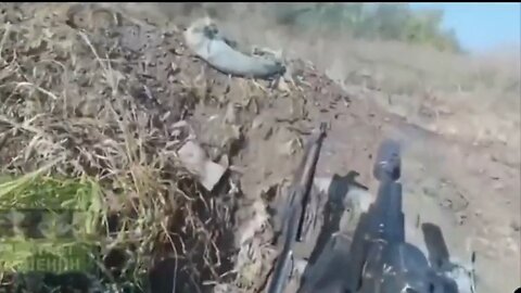 Russian GoPro footage of trench warfare