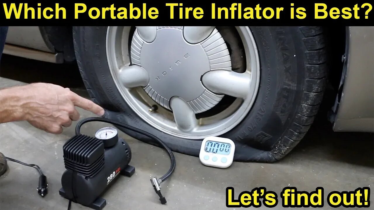 Which Portable Tire Pump is Best? Let's find out!