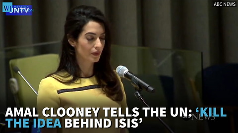 Amal Clooney Tells The UN: ‘Kill The Idea Behind ISIS’