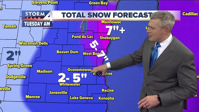 Winter Storm Warning issued for parts of SE Wis.