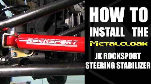 How to Install: JK RockSport Steering Stabilizer