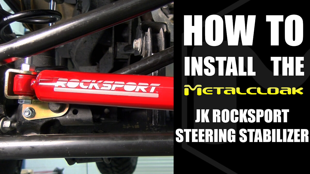 How to Install: JK RockSport Steering Stabilizer