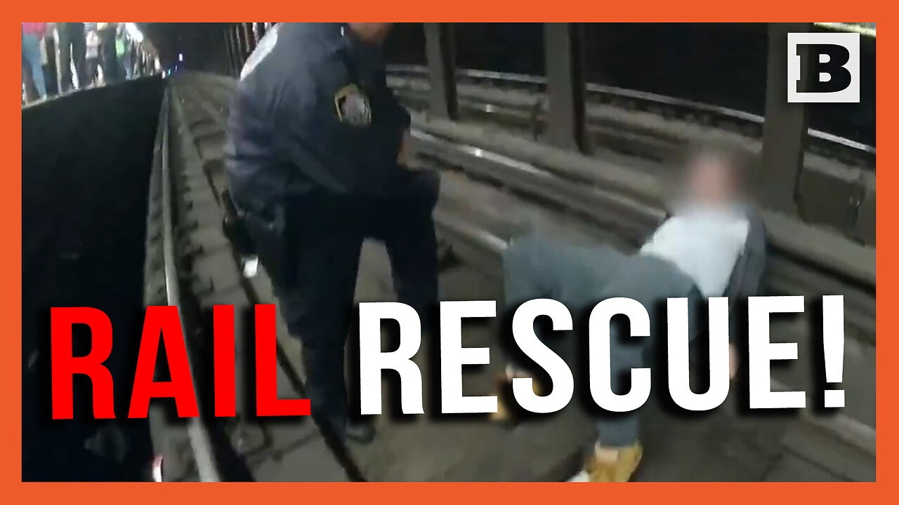 Rail Rescue: NYC Cops Leap into Action to Save Man Having Medical Episode on Rail Tracks