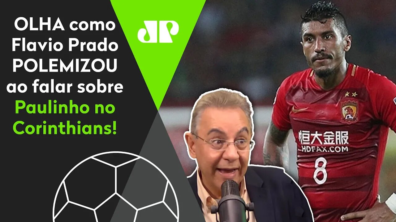 "Se o Corinthians BRIGAR pelo Paulinho com o Bragantino, É ÓBVIO que..." OLHA como Flavio POLEMIZOU!