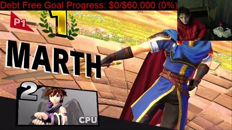 Marth VS Pit On The Hardest Difficulty In A Super Smash Bros Ultimate Match With Live Commentary