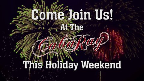 Ray Stevens CabaRay Independence Day Weekend Promo