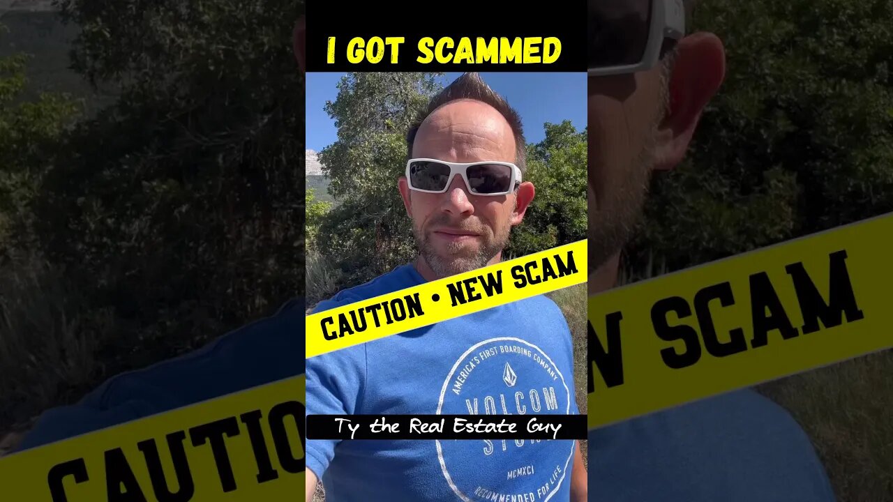 CAUTION! Real Estate SCAM 😬 WARNING to Realtors and Landowners