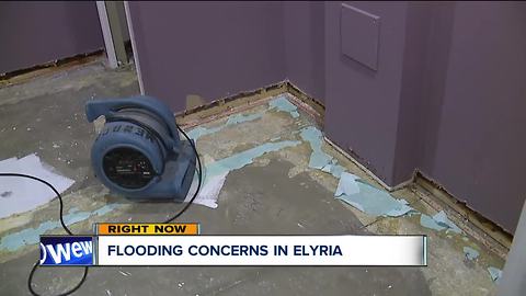 Flooding concerns in Elyria