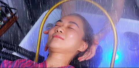 SATISFYING I ASMR Hair Spa and Massage