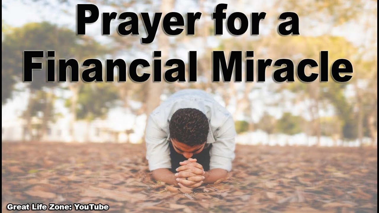 Prayer to Attract Money Powerful prayer for solving financial problems