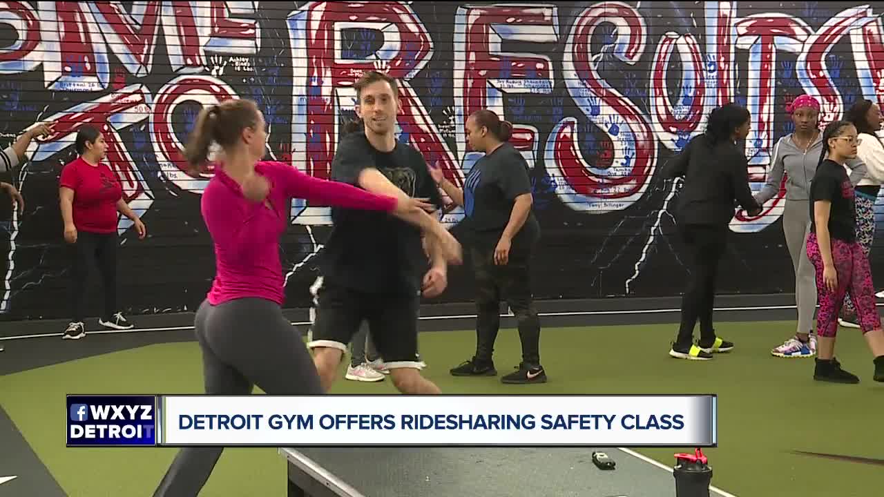 Free self-defense class aims to empower ridesharing passengers, drivers in metro Detroit