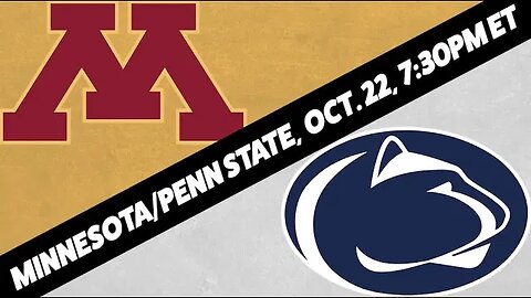 Penn State vs Minnesota Picks, Predictions & Odds | College Football Week 8 Betting Preview | Oct 22