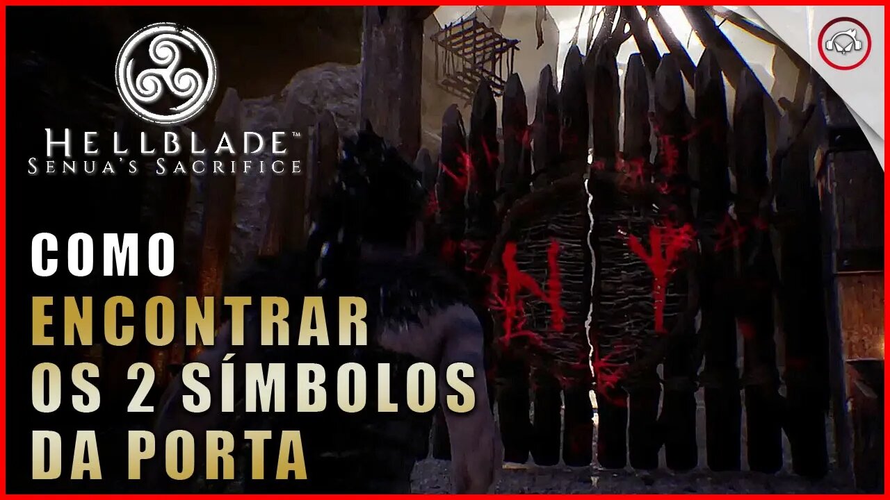 Hellblade Senua's Sacrifice, Como encontrar os 2 símbolos do portão | Super-Dica