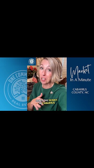 A SnapShot of the Cabarrus County Housing Market #shorts