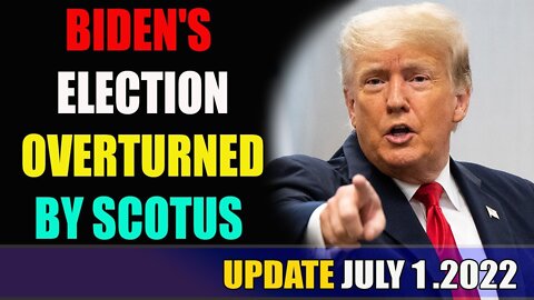 RESTORED REPUBLIC VIA A GCR : JUDY BYINGTON INTEL UPDATE AS OF TODAY'S JULY 1 , 2022 - TRUMP NEWS