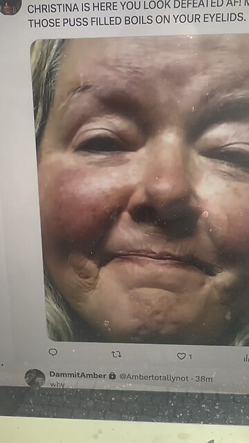 Christina is here the stalker