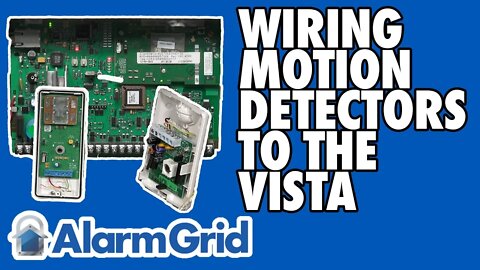 Adding Wired Motion Detectors to the VISTA 20P