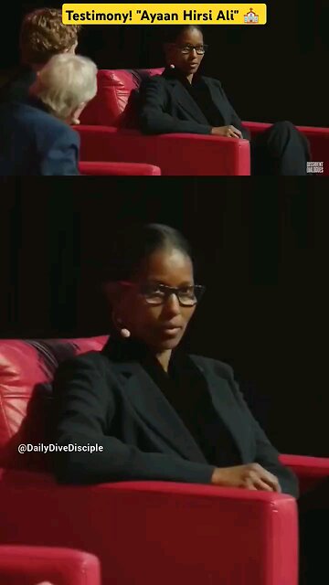 "Theological Bullsh*t" Dawkins challenges Ayaan Hirsi Ali #testimony #god #bible #shorts #spiritual