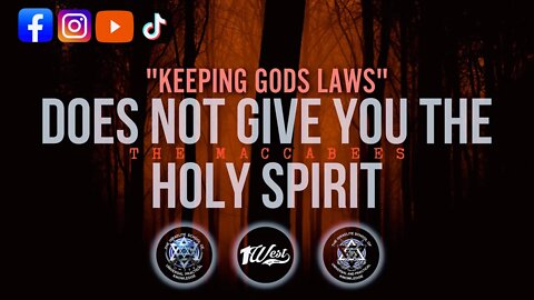 Keeping God's LAWS does NOT Give You The HOLY SPIRIT - #ISUPK Washington DC