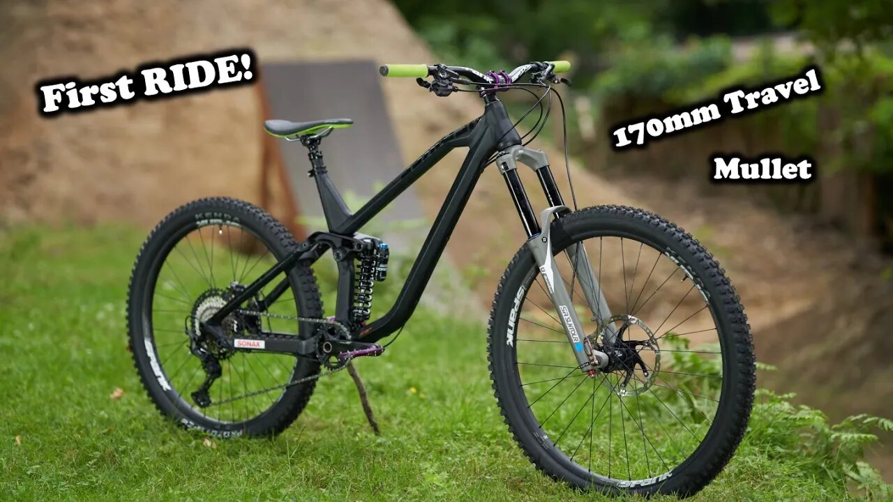 My NEW NS Bikes Define 170 Enduro - First Ride and First Impressions on a Mullet!