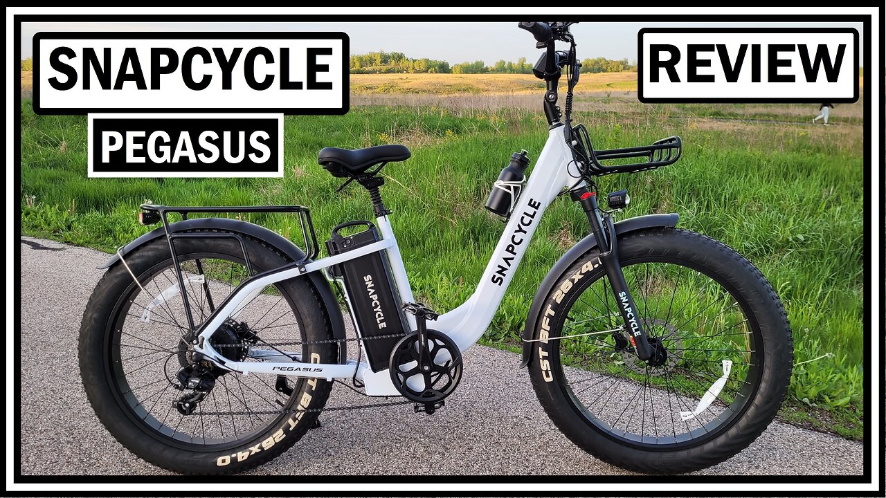 Snapcycle Pegasus Fat-Tire E-Bike *Unboxing & Review*