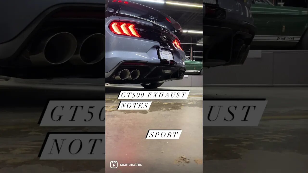 2022 GT500 Exhaust