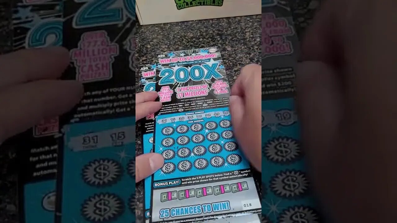 200X Lottery Ticket Test!