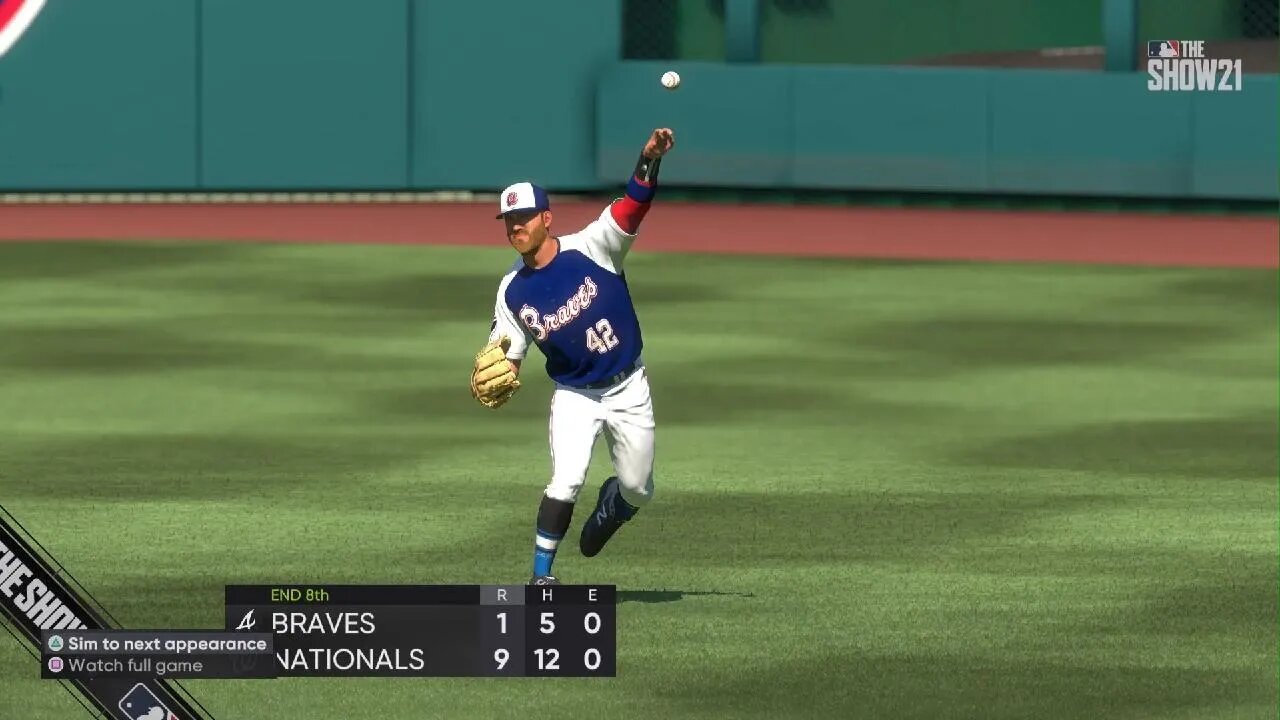 MLB The Show 21 RF assisted to home