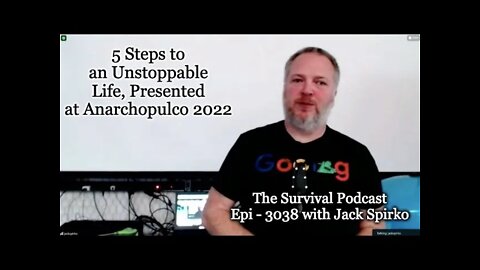 5 Steps to an Unstoppable Life - Epi-3038 of The Survival Podcast