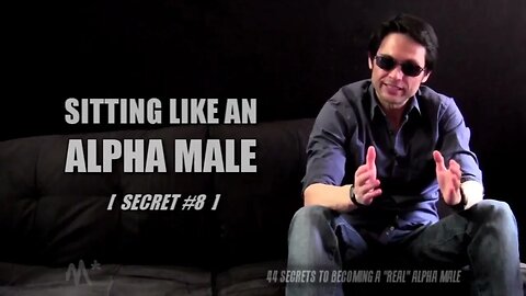 SECRET 8 SITTING LIKE AN ALPHA MALE @alphamalesecrets