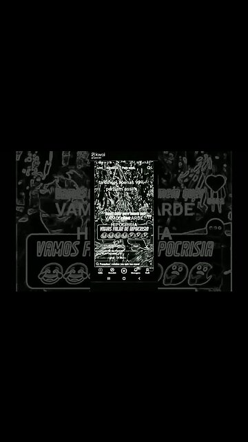 hipocrisia e com elas...