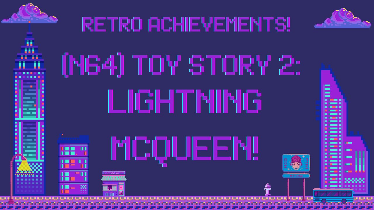 Retro Achievements! Toy Story 2: Lightning McQueen!