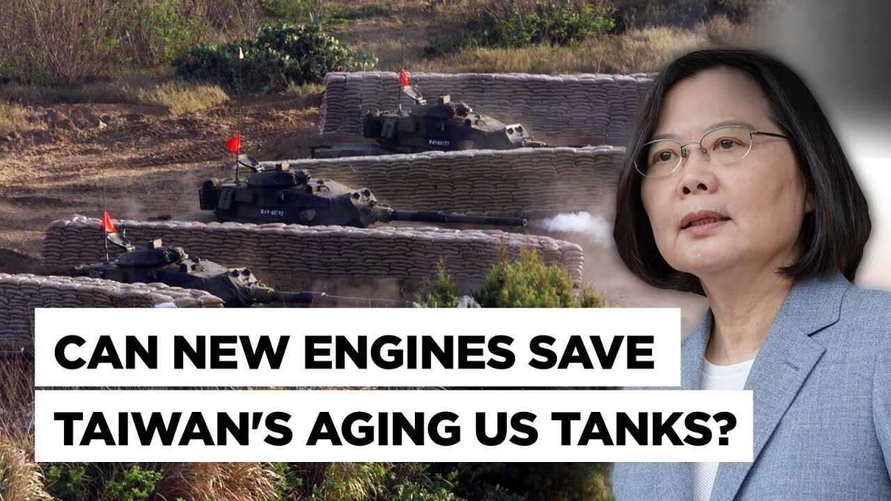 Taiwan Upgrades Aging Main Battle Tanks With New Engines To Check China As It Awaits US Abrams