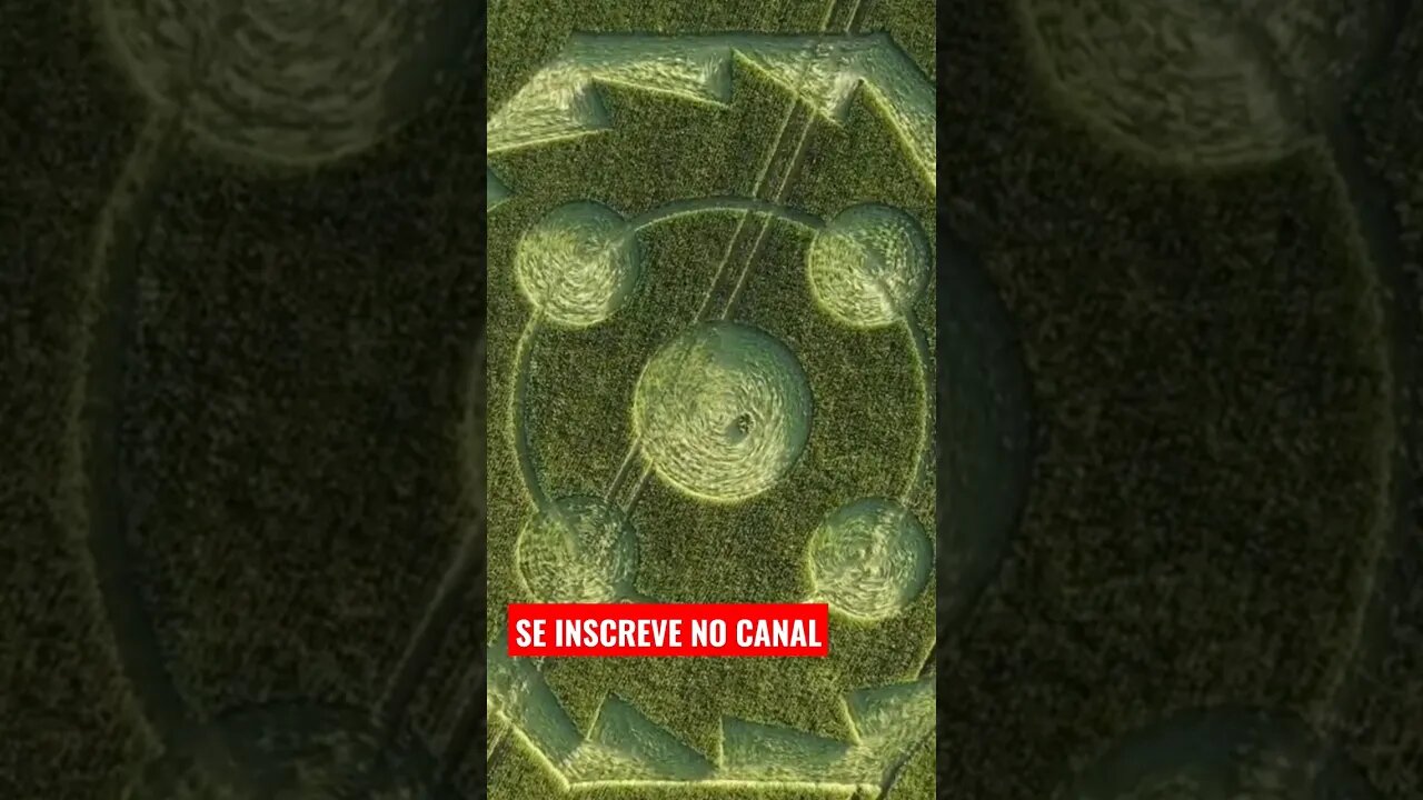 🌍 Série agroglifos círculos em plantações segunda parte Confira🚀, #shorts