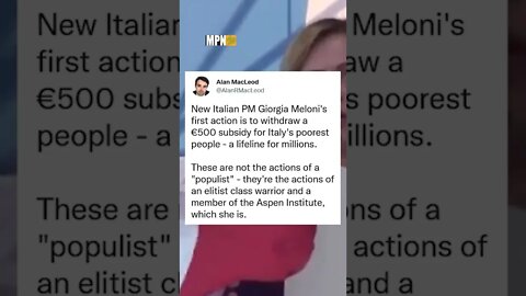 Italy's Prime Minister praises Mussolini