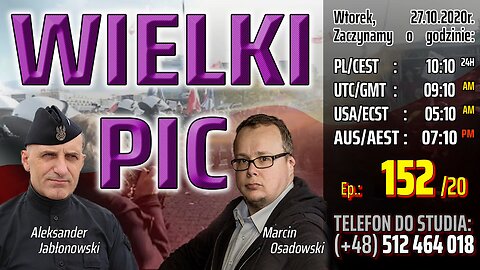 WIELKI PIC - Olszański, Osadowski NPTV (27.10.2020)