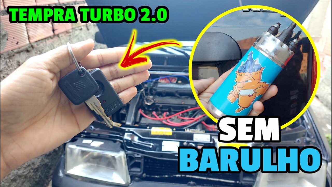 A BOMBA VOLTOU A FUNCIONAR NO TEMPRA TURBO 2.0