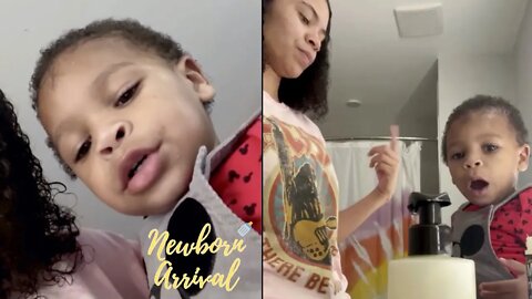 NBA Youngboy & Arcola's Son Kaell Tells Mom He Likes His Hairstyle! 💁🏾‍♂️