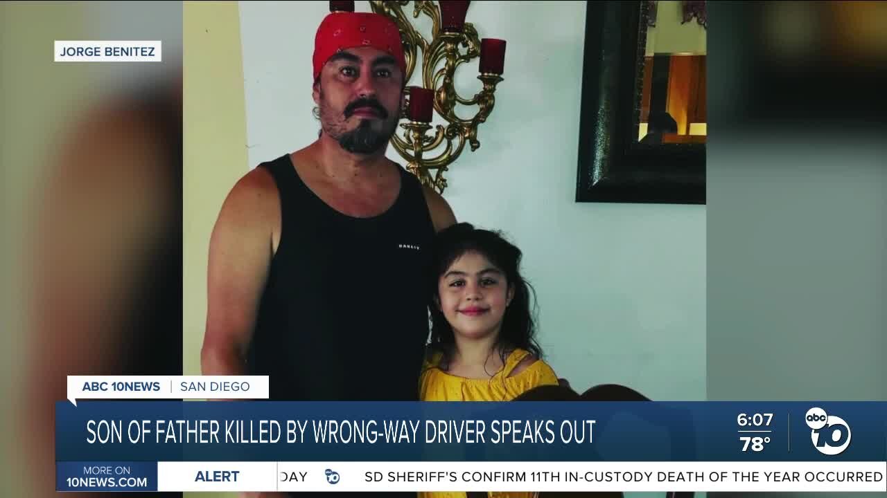Family identifies father of 6 killed by wrong-way driver near the border