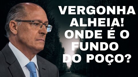 MEU BRASIL ALCKMIN VERGONHA ALHEIA NÃO CONSEGUE SABER ONDE É O FUNDO DO POÇO, HIPOCRISIA, COLO DO PT