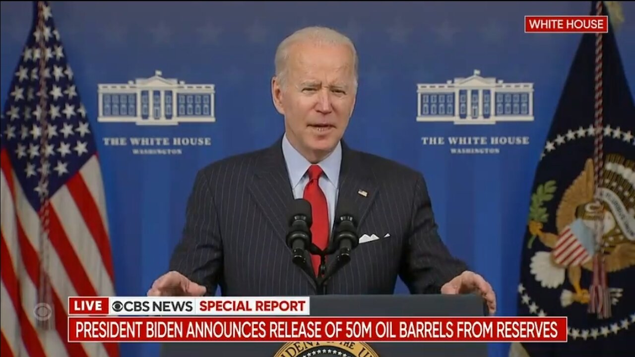 Biden: We Will Reduce Our Oil Reliance As We Shift To Clean Energy