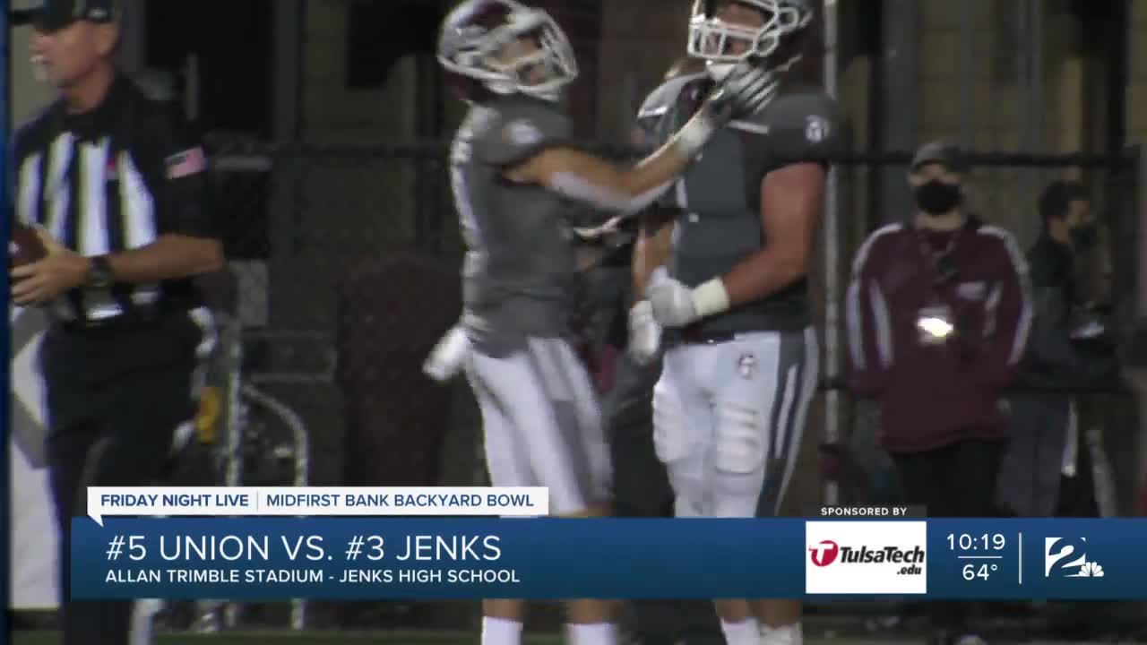 Jenks blanks Union, Sapulpa beats Bartlesville