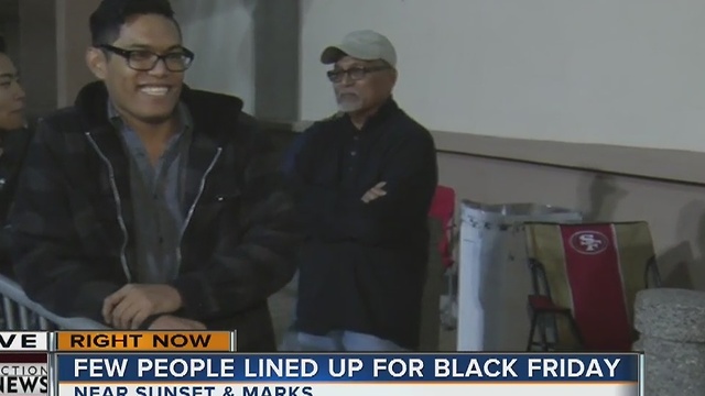 Shorter lines in Las Vegas valley stores as Black Friday approaches