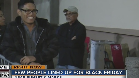 Shorter lines in Las Vegas valley stores as Black Friday approaches