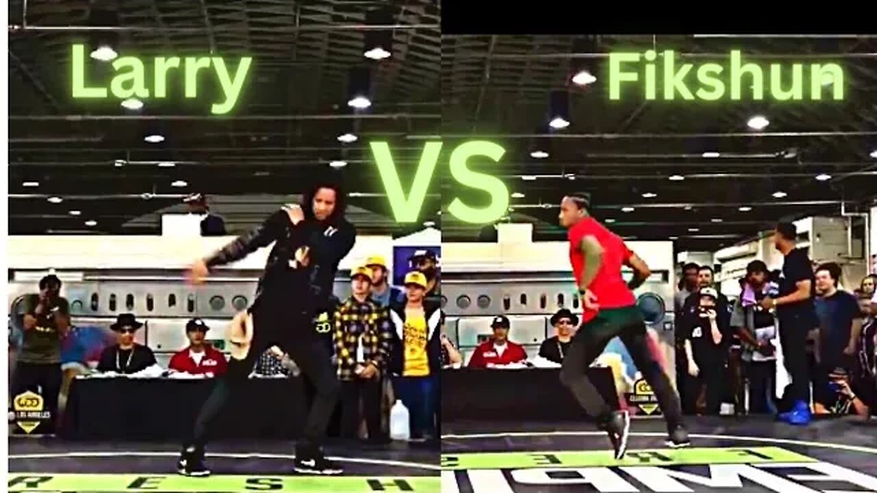 LES TWINS Larry VS Fikshun, WOD 2016