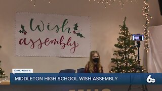 Middleton High School hosts annual Wish assembly — with a twist.