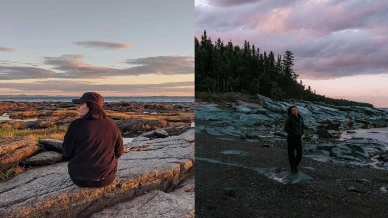 Tu peux faire de la randonnée sur cette petite île au paysage magnifique à 2 h de Québec