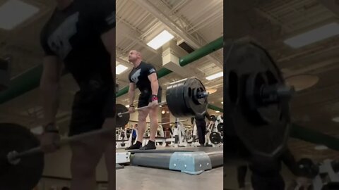 415x2 deadlifts for speed!